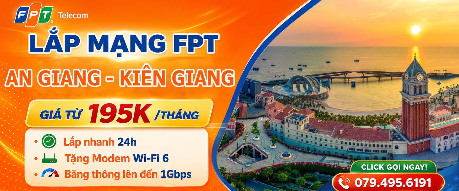 Lắp Mạng FPT Tại An Giang