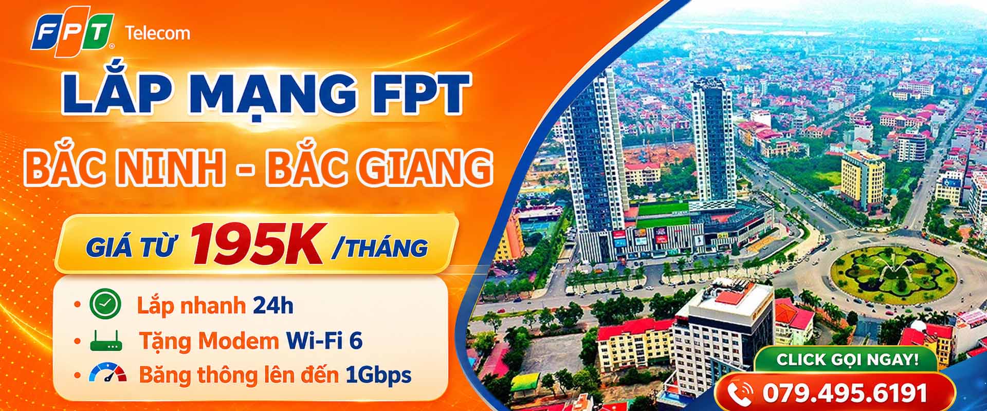 Lắp Mạng FPT Tại Bắc Ninh