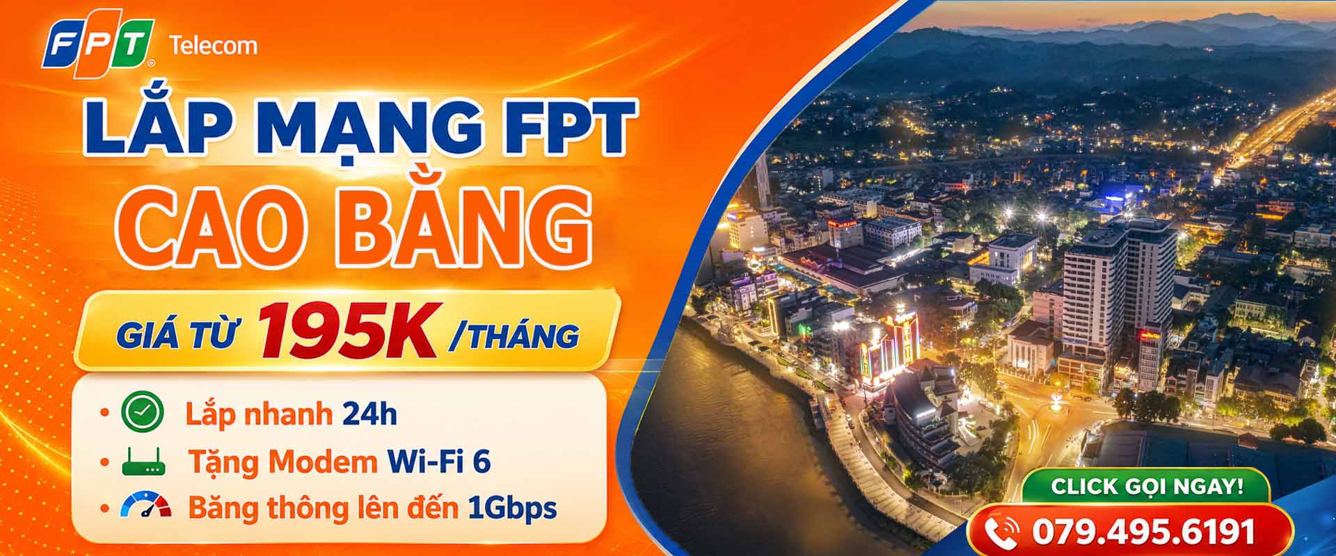 Lắp Mạng FPT Tại Cao Bằng