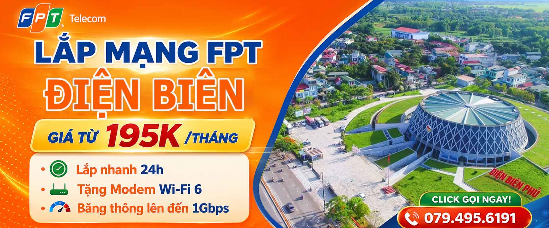 Lắp Mạng FPT Tại Điện Biên