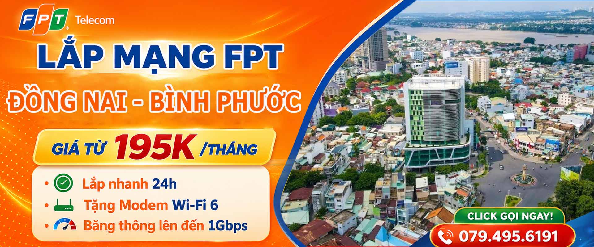 Lắp Mạng FPT Tại Đồng Nai