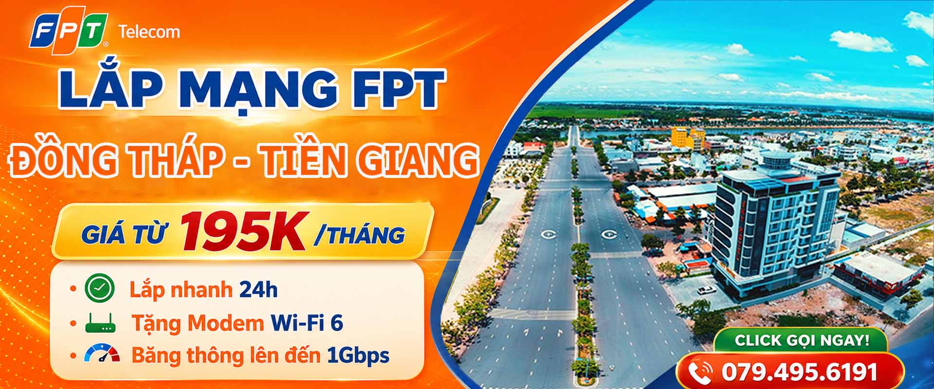 Lắp Mạng FPT Tại Đồng Tháp