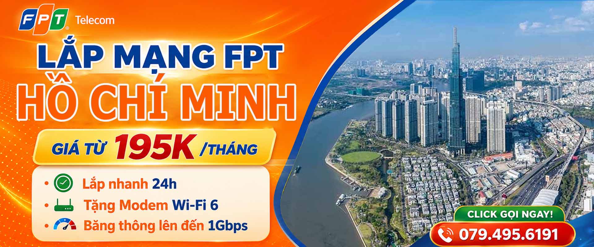 Lắp Mạng FPT Tại Hồ Chí Minh