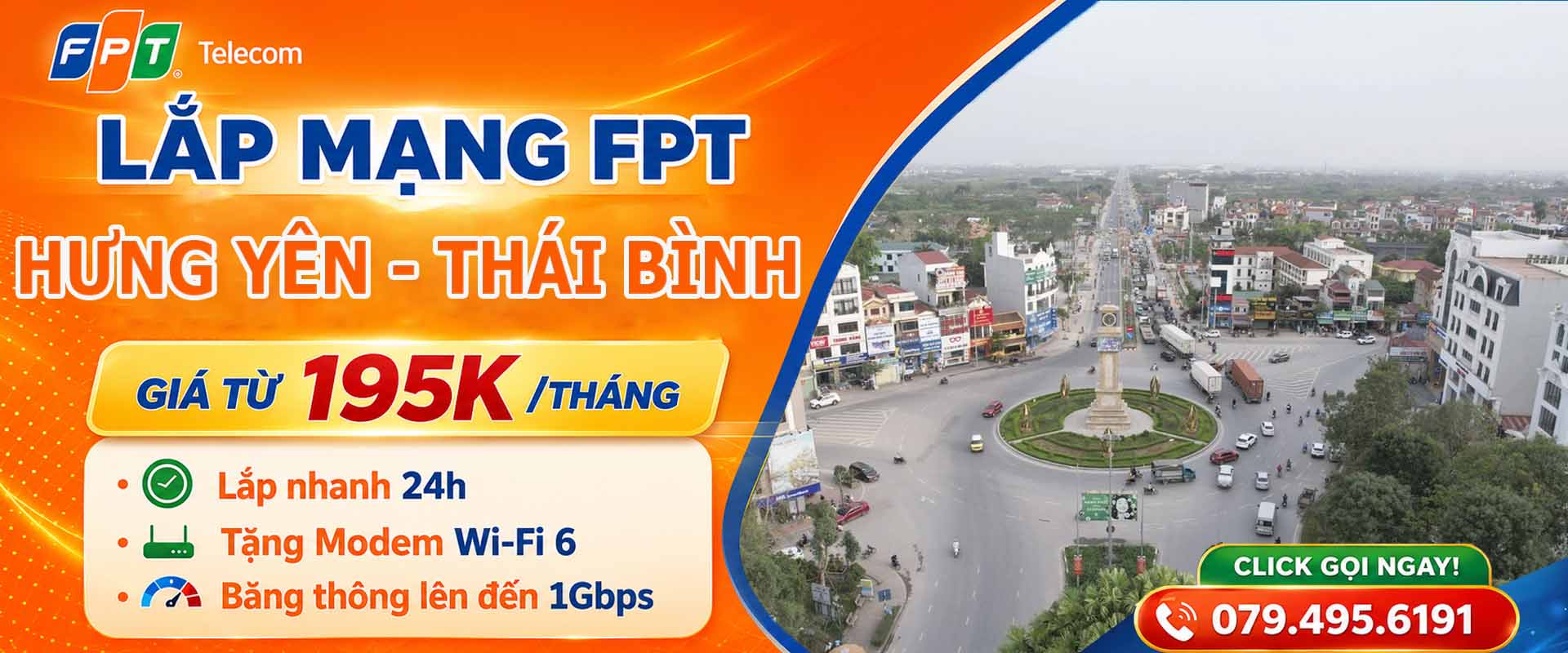 Lắp Mạng FPT Tại Hưng Yên