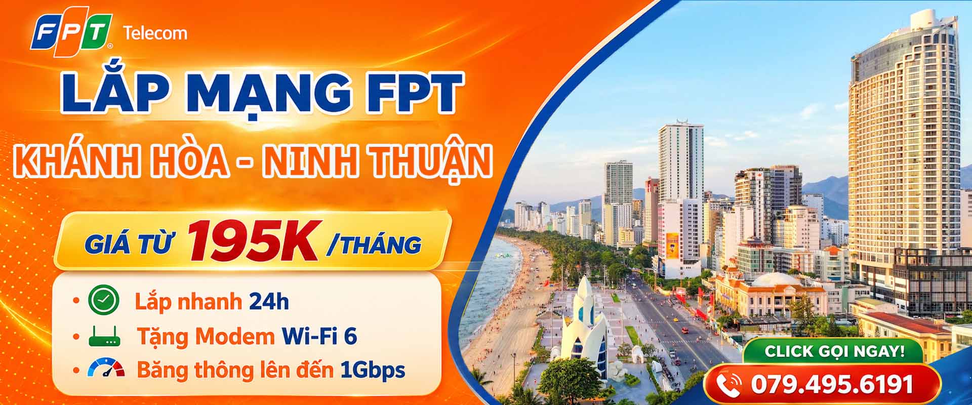 Lắp Mạng FPT Tại Khánh Hòa
