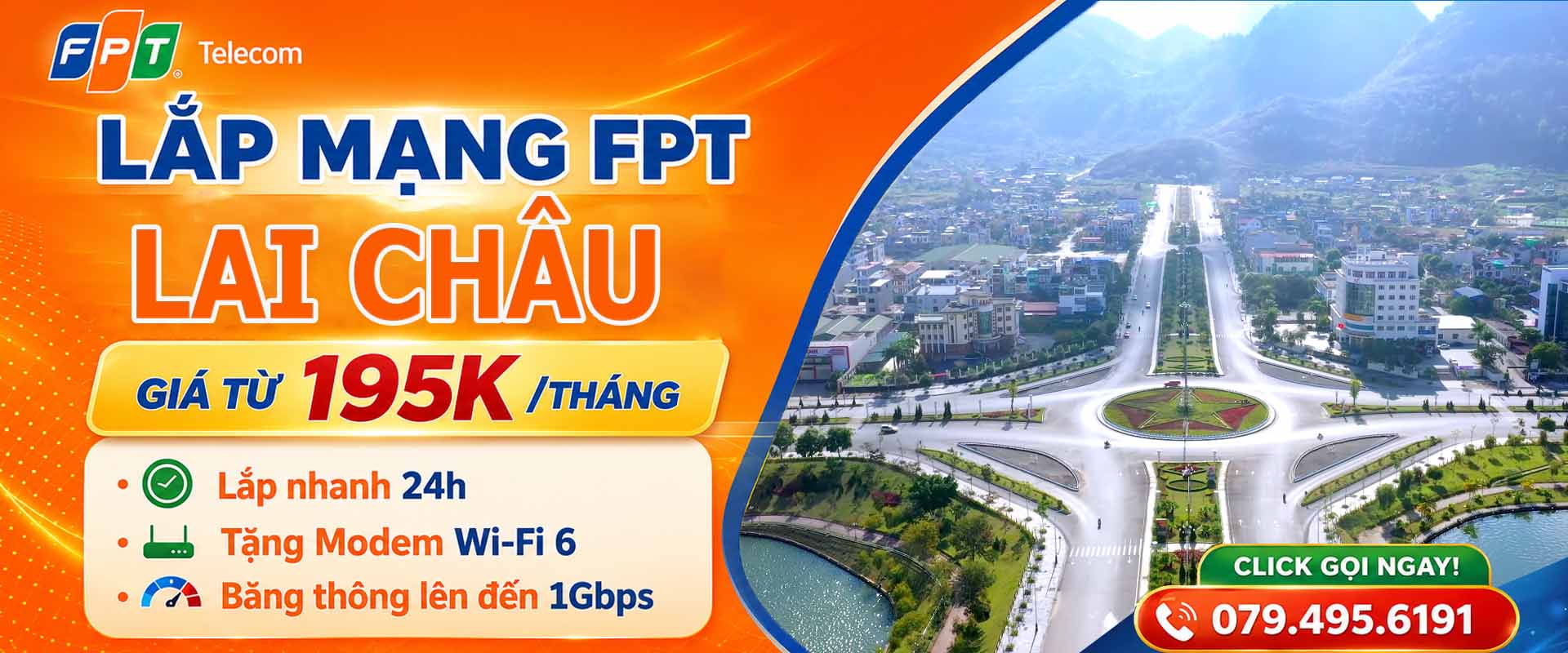 Lắp Mạng FPT Tại Lai Châu