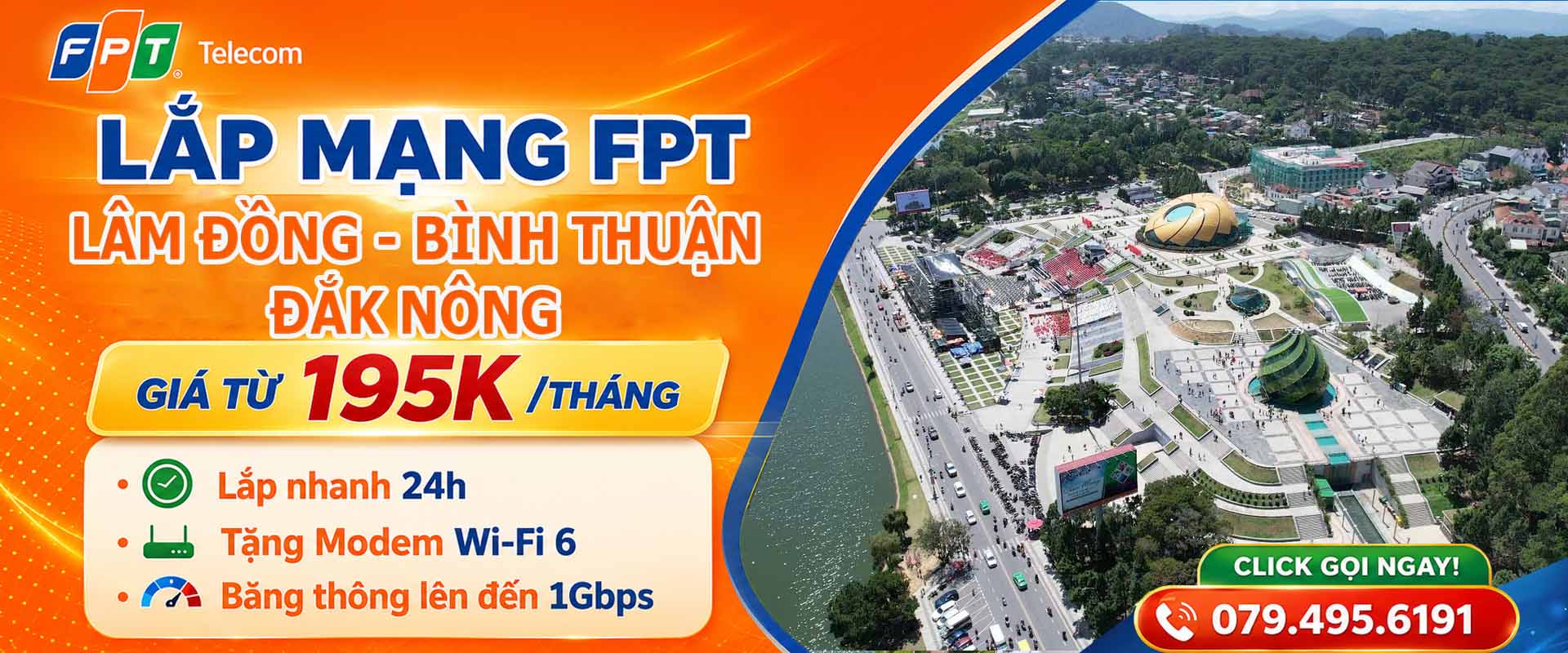 Lắp Mạng FPT Tại Lâm Đồng