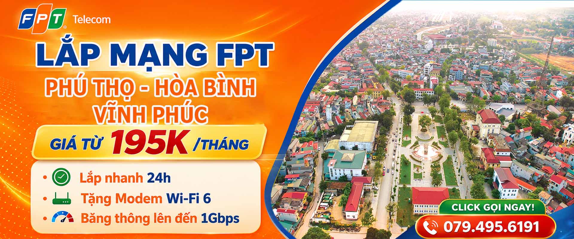 Lắp Mạng FPT Tại Phú Thọ