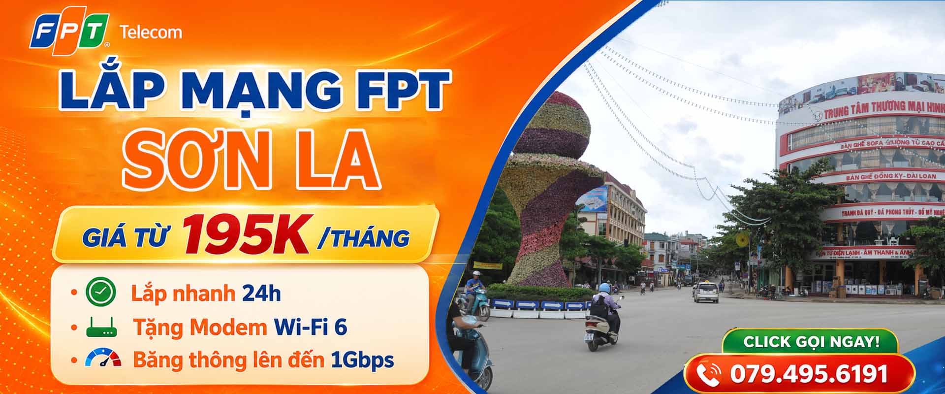 Lắp Mạng FPT Tại Sơn La