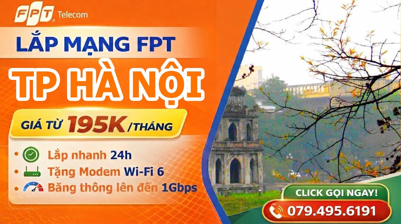 Lắp mạng FPT Hà Nội