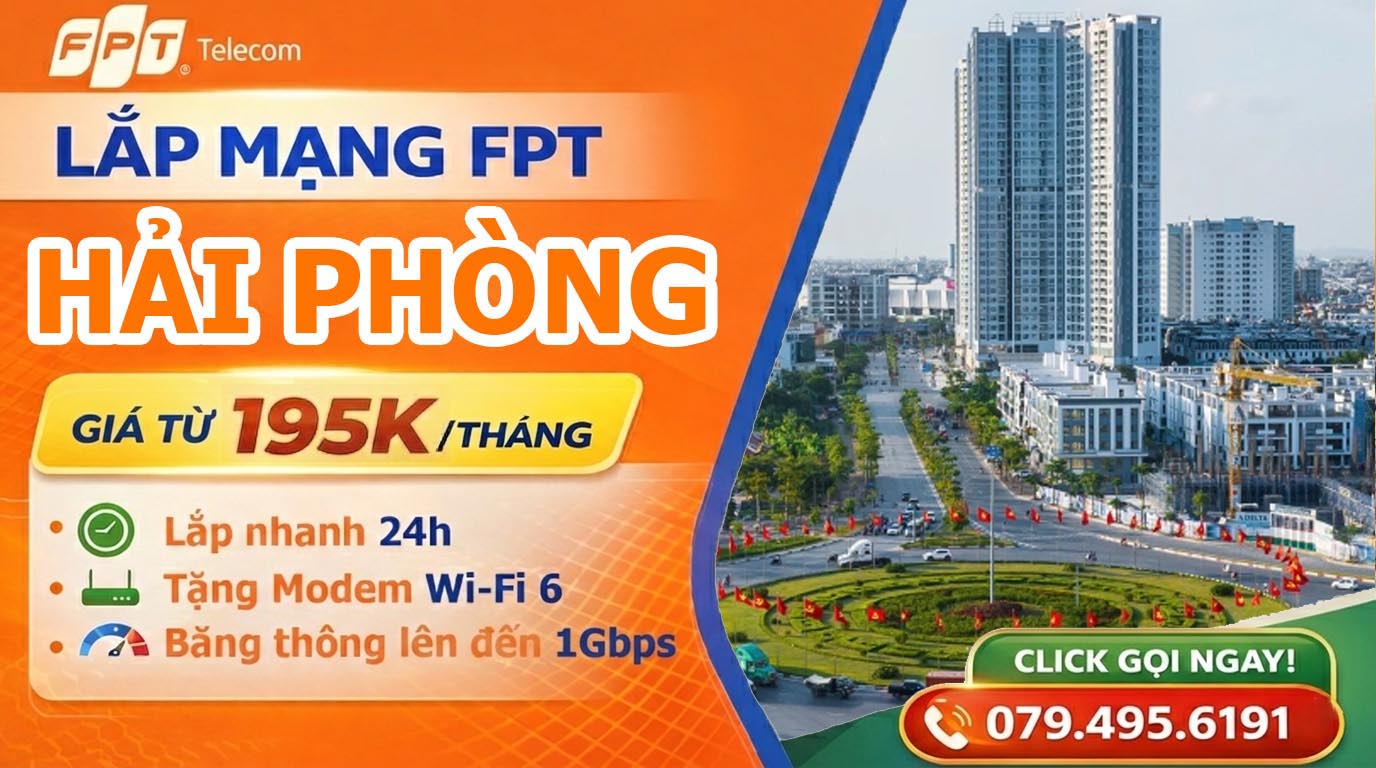 Lắp mạng FPT Hải Phòng